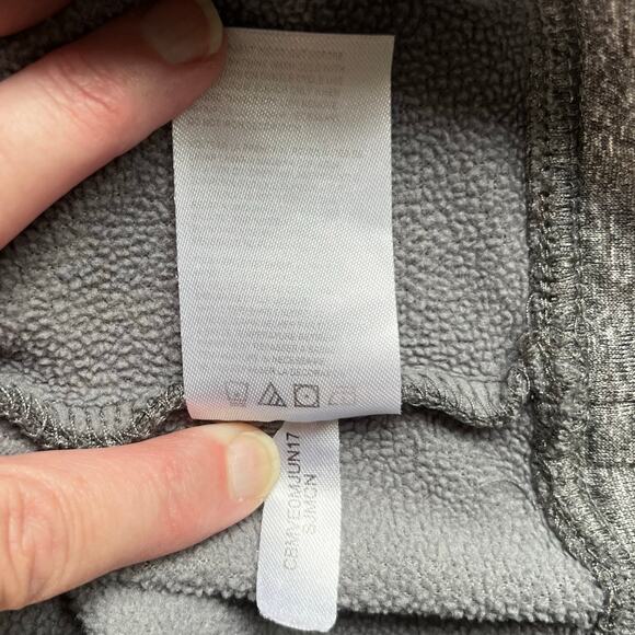 Notre Dame Fighting Irish Hoodie Sweatshirt Mens Medium Grey Drawstring Champion - Picture 9 of 9